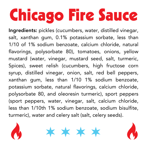 Chicago Sauce & Chicago Fire Sauce