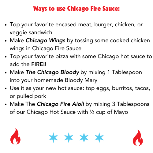 Chicago Style Hot Sauce: Chicago Fire Sauce