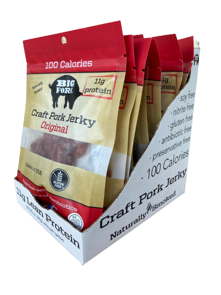 Craft Pork Jerky - 1 Case (8 X 2.25 oz. packs)