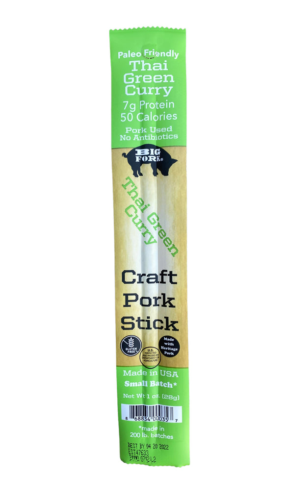 Craft Pork Snack Sticks - One Case (20 sticks)